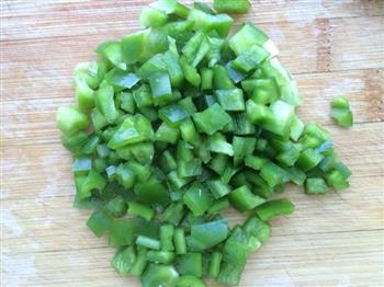 青椒培根焗土豆泥的做法步骤2