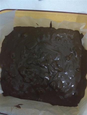 超简单的微波炉版巧克力布朗尼的做法步骤11