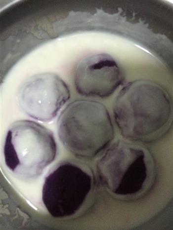 酸奶紫薯球的做法步骤4