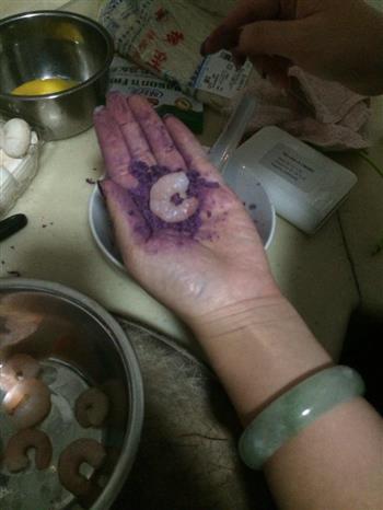 虾仁紫薯包心咖喱鱼丸的做法步骤8