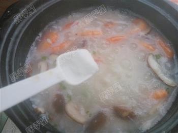 砂锅海鲜粥的做法步骤13
