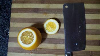 止咳化痰-盐蒸橙子的做法步骤2