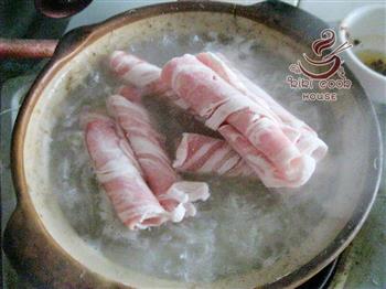 萝卜羊肉粉丝煲的做法步骤4