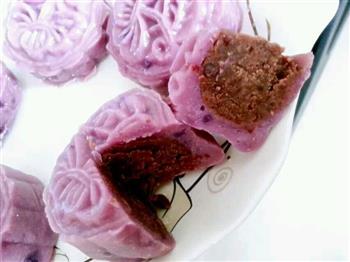 紫薯冰皮月饼的做法步骤9