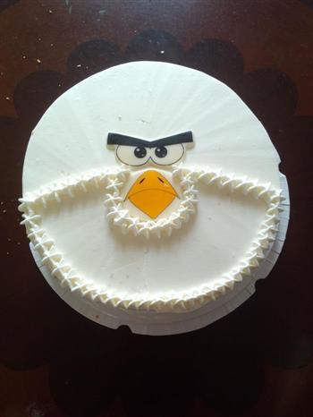 愤怒的小鸟生日蛋糕的做法图解15