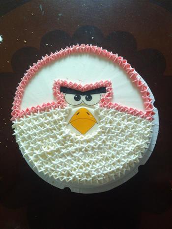 愤怒的小鸟生日蛋糕的做法步骤18