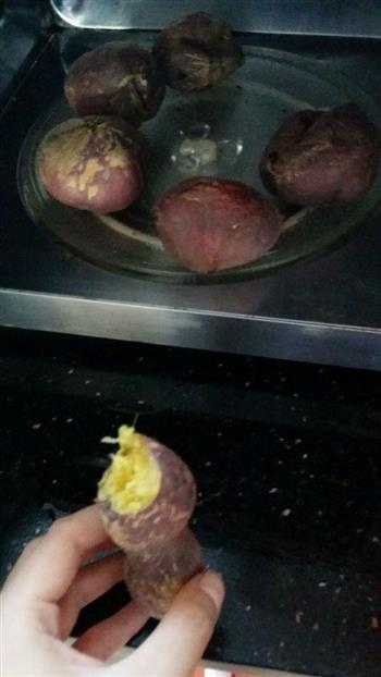 美味烤番薯-微波炉的做法图解1
