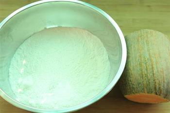 南瓜大米发糕的做法步骤1