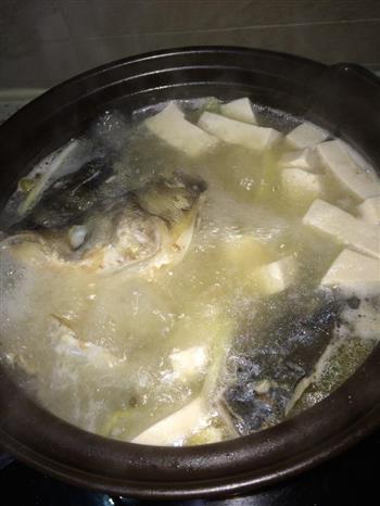 砂锅鱼头豆腐的做法步骤3