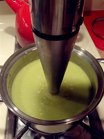 奶油青豆浓汤的做法步骤7