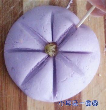 南瓜饼vs紫薯饼的做法图解3
