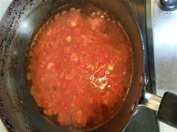 番茄鸡蛋面的做法步骤4