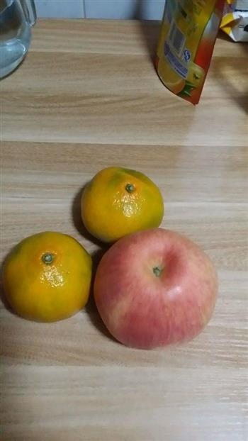 苹果爱上橘子的做法图解1