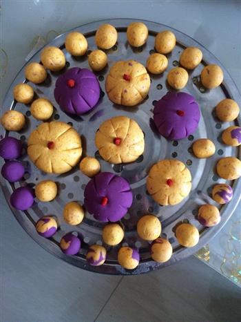 紫薯汤圆 南瓜汤圆 南瓜饼紫薯饼的做法步骤10