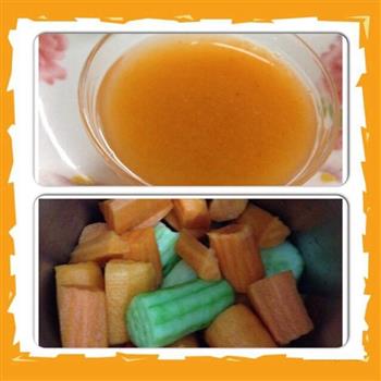 胡萝卜黄瓜汁的做法步骤1