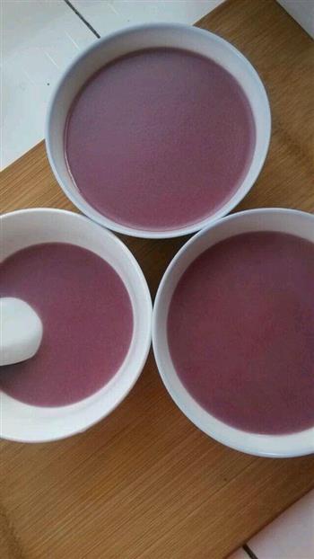 宝宝食谱-紫薯苹果米糊的做法步骤6