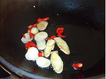 腊味干锅菜花的做法步骤3