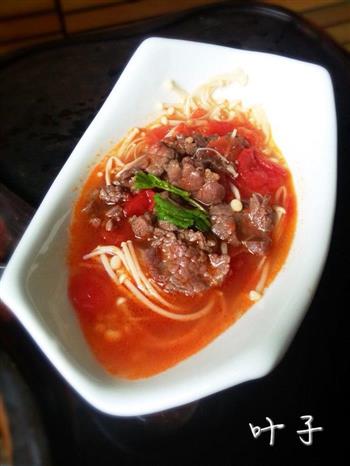 番茄牛肉汤的做法步骤6