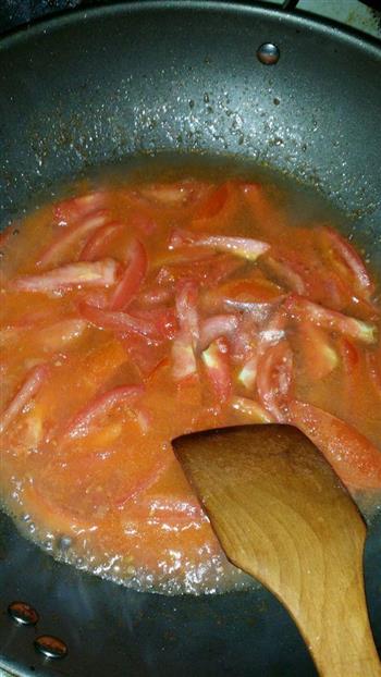 番茄烩金针菇的做法步骤4