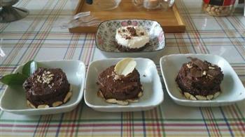 巧克力落叶蛋糕的做法步骤11