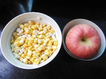 苹果玉米羹的做法步骤1