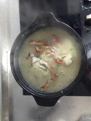 生滚螃蟹粥的做法步骤3