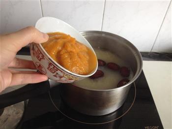 南瓜小米红枣粥的做法步骤5