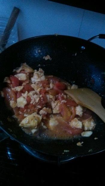 简单美味家常菜-西红柿炒鸡蛋的做法步骤6