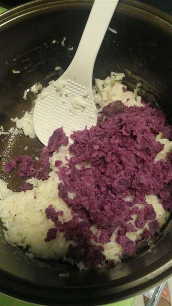 紫薯虾仁寿司的做法步骤1