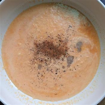 芝香玉米胡萝卜浓汤的做法步骤3