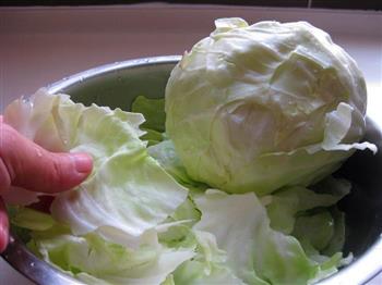 芝香醇厚-黄金泡菜-卷心菜的做法步骤1