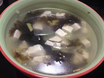 冬瓜虾仁豆腐汤的做法步骤7