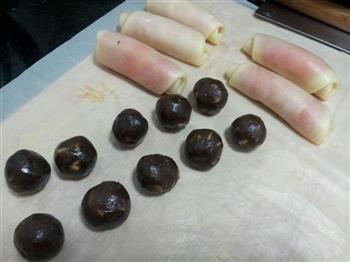 草莓紫薯酥/巧克力酥的做法步骤17