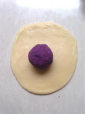 紫薯菊花酥的做法步骤17