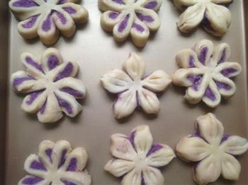 紫薯菊花酥的做法步骤23