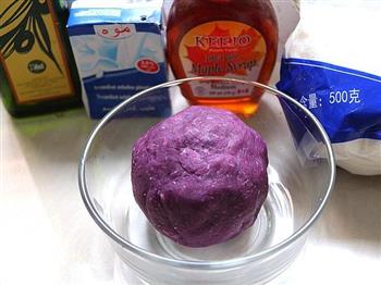 紫薯菊花酥的做法图解5