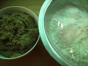 绿豆沙馅饼的做法步骤1