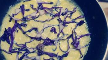 紫甘蓝鸡蛋饼的做法步骤1