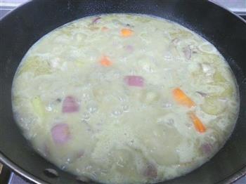 绿咖喱土豆鸡块的做法步骤15
