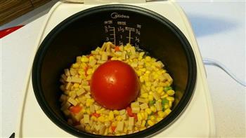 超超级简单版整个番茄饭 电饭煲版本的做法图解6