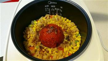 超超级简单版整个番茄饭 电饭煲版本的做法图解8