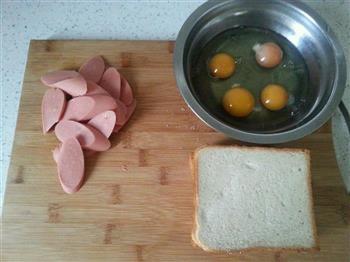 蛋香切片三明治的做法步骤1