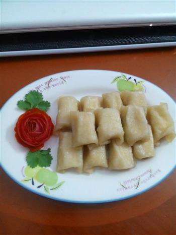 小吃香蕉派饺子皮包香蕉附加玫瑰花教程的做法步骤6
