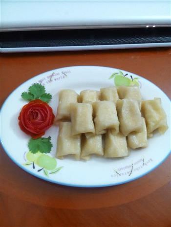 小吃香蕉派饺子皮包香蕉附加玫瑰花教程的做法步骤7