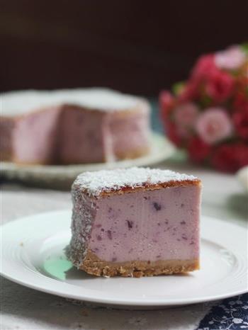 紫薯芝士蛋糕的做法步骤21