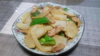 土豆片尖椒炒肉的做法步骤8