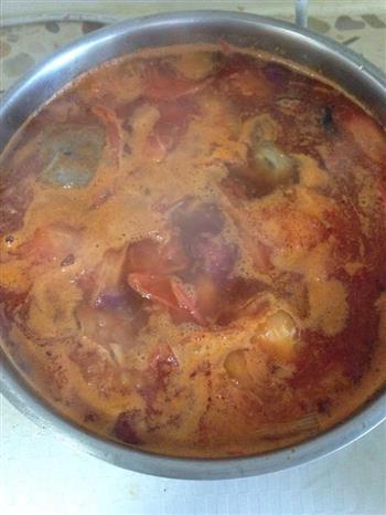 番茄萝卜牛尾煲的做法图解3