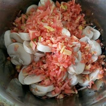 芝士焗蘑菇饭的做法步骤1