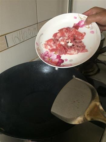丝瓜炒肉片的做法步骤6