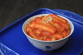 韩式辣炒年糕的做法步骤10